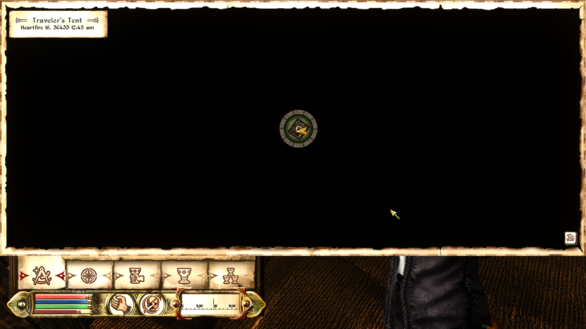 Local map is fixed