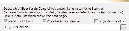oblivion goty bash installers filder missing