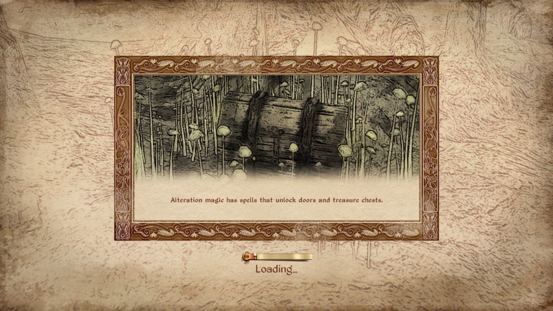 Loading Screen in Cyrodiil