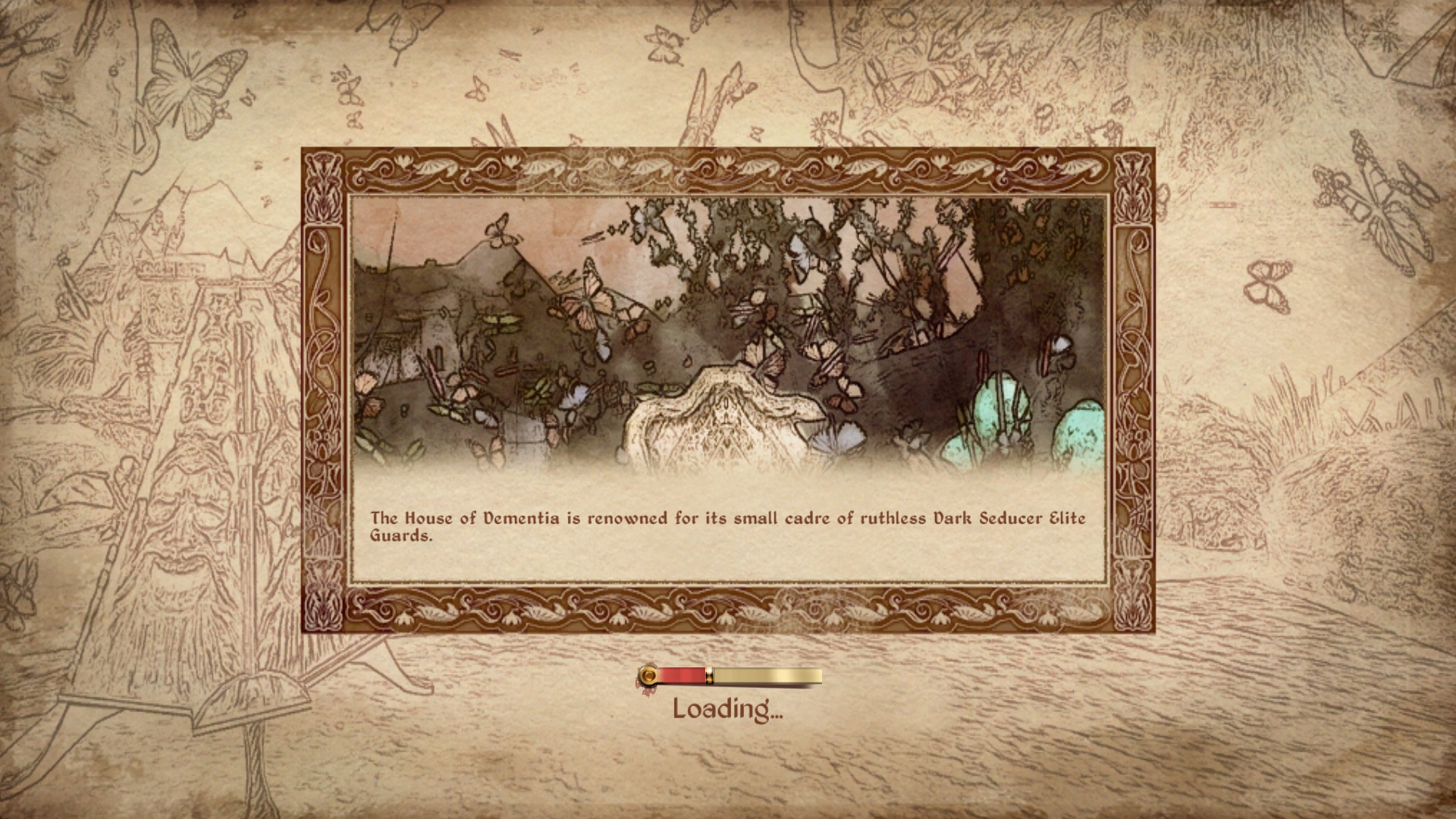 Loading Screen in Shivering Isles